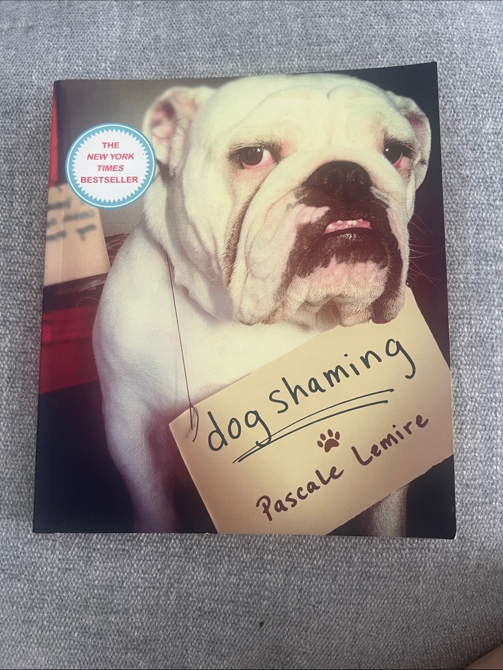 Dog Shaming Book - White Cover